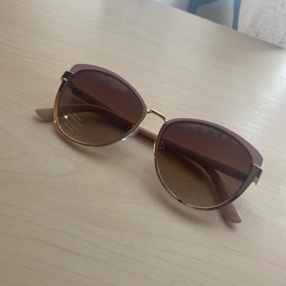 Cat Eye Enamel Sunglasses
